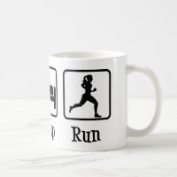 Eat Sleep Run Motivational Runner