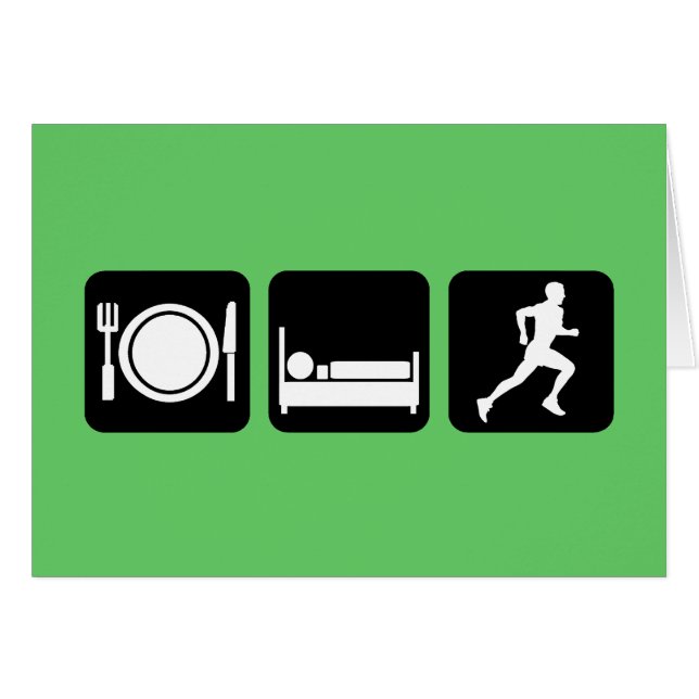Eat sleep run running (Front Horizontal)