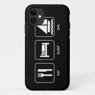 Eat Sleep Sail iPhone 11 Case