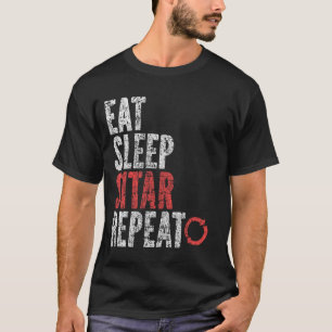 Eat Sleep Sitar Repeat T-Shirt