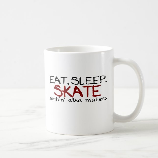 Eat Sleep Skate Coffee Mug (Right)