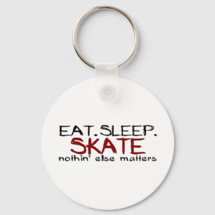 Eat Sleep Skate Key Ring