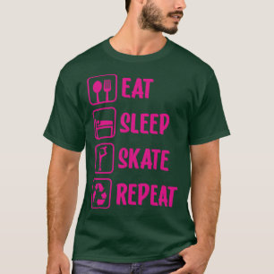 Eat sleep skate repeat T-Shirt
