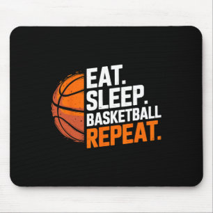 Eat Sleep Sketll Repeat 2  Mouse Pad