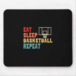 Eat Sleep Sketll Repeat Apparel For Girls Mouse Pad