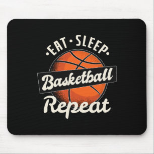 Eat Sleep Sketll Repeat Apparel Sketll Coach Mouse Pad