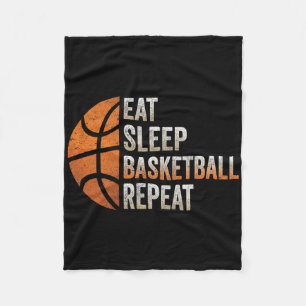 Eat Sleep Sketll Repeat Funny Sketll Coach 1 Fleece Blanket