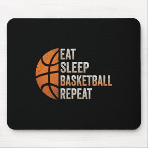 Eat Sleep Sketll Repeat Funny Sketll Coach 1 Mouse Pad