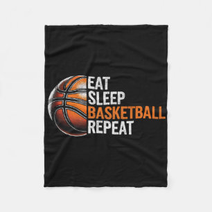 Eat Sleep Sketll Repeat Funny Sketll Coach Fleece Blanket