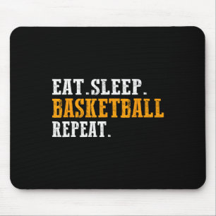 Eat Sleep Sketll Repeat Funny Sketll Shirt S Mouse Pad