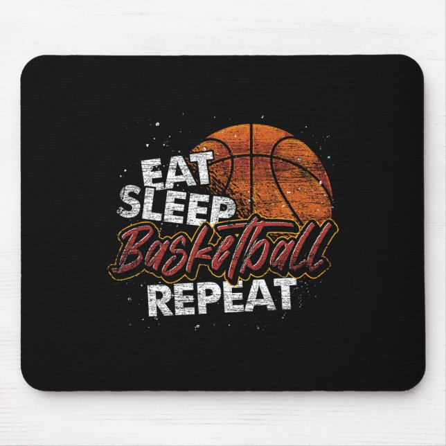 Eat Sleep Sketll Repeat Sketll Player Sketll  Mouse Pad (Front)