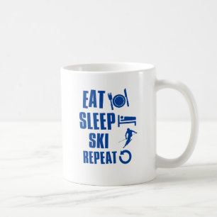 Eat sleep Ski Coffee Mug