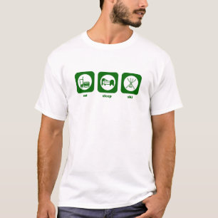 Eat. Sleep. Ski. T-shirt