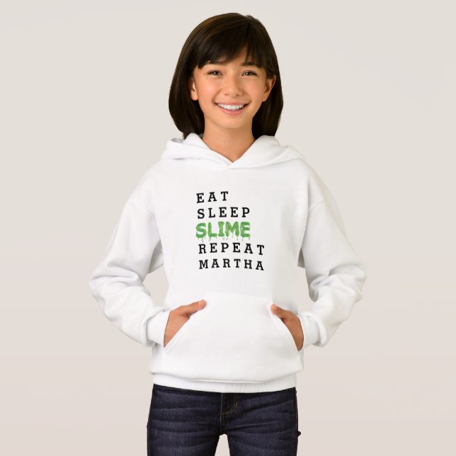 eat, sleep, slime, repeat gooey (Front Full)
