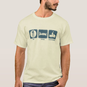 eat, sleep, snowmobile T-Shirt