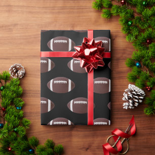 Eat Sleep Soccer Ball Wrapping Paper