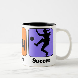 Eat Sleep Soccer mug