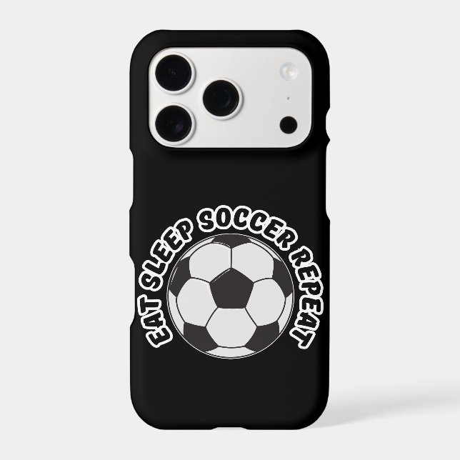 eat sleep soccer repeat  (Back)