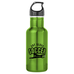 eat sleep soccer repeat 532 ml water bottle