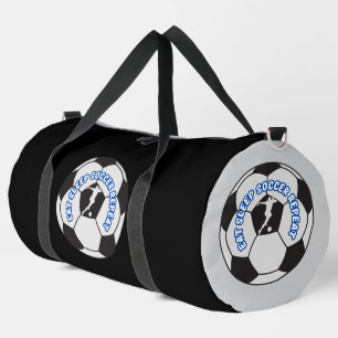 eat sleep soccer repeat duffle bag
