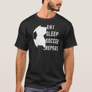 Eat sleep soccer repeat,love it Premium T-Shirt