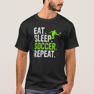 Eat Sleep Soccer Repeat - Soccer Graphic Premium T-Shirt