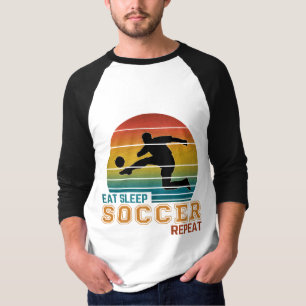 Eat Sleep Soccer Repeat T-Shirt