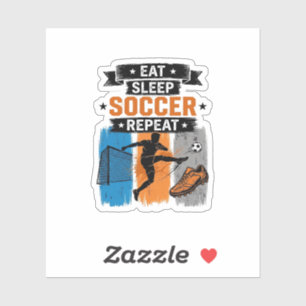 Eat Sleep Soccer Repeat Vintage Soccer Player Shir