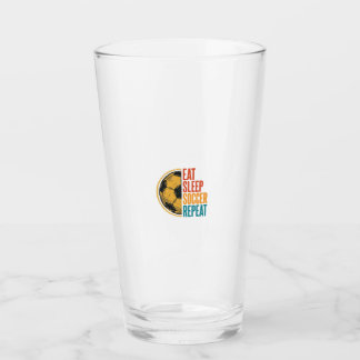 Eat Sleep Soccer Repeat Vintage Soccer Shirt Desig Glass