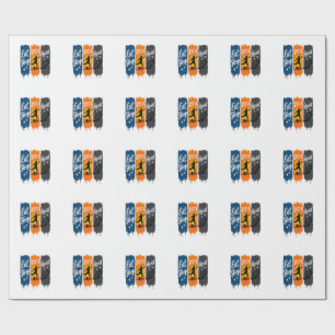 Eat Sleep Soccer Repeat Vintage Soccer Shirt Desig Wrapping Paper