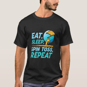 Eat Sleep Spin Toss Repeat Colour Guard T-Shirt