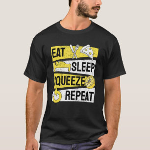 Eat Sleep Squeeze Repeat Lemonade Stand T-Shirt