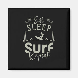 Eat Sleep Surf Repeat Magnet