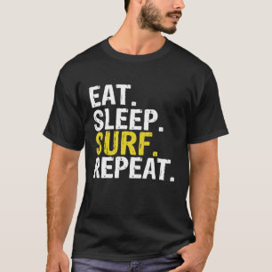 Eat Sleep Surf Repeat Surfing Gift Premium T-Shirt