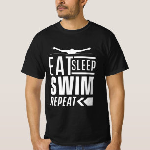 Eat Sleep Swim Repeat T-Shirt