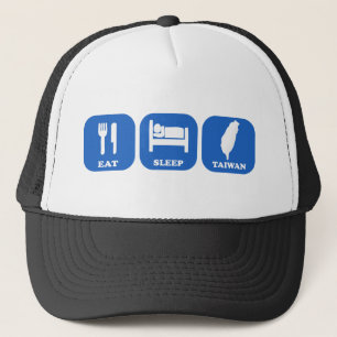 Eat Sleep Taiwan Trucker Hat