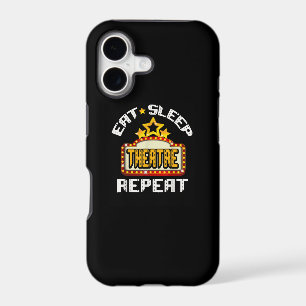 Eat Sleep Theatre Repeat Actor Actress Gift