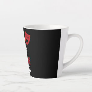Eat Sleep Theatre Repeat Musical Thetre Gift Latte Mug