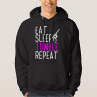 Eat Sleep Tumble Repeat Gymnastics Gymnast Quote G