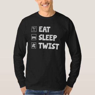 Eat Sleep Twist Balloon Making Animal Shapes Ballo T-Shirt