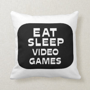 Eat Sleep Video Games Cushion