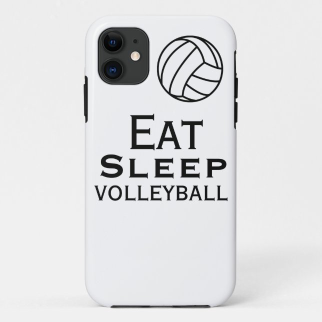 Eat. Sleep. Volleyball Case (Back)