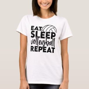 Eat Sleep Volleyball Repeat T-Shirt