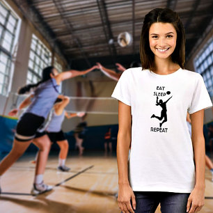 Eat Sleep Volleyball Repeat T-Shirt