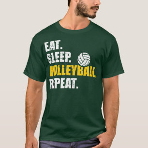 Eat sleep volleyball repeat T-Shirt