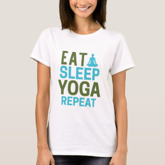 Eat Sleep Yoga Repeat T-Shirt