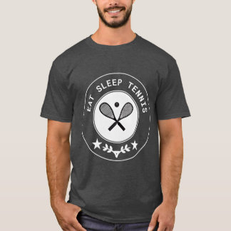 Eat Sleepennis Sports Badge girl T-Shirt