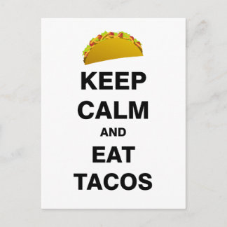 Eat Tacos Postcard