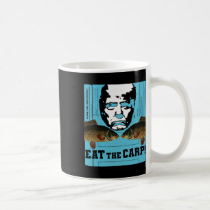 Eat The Carp! Poster Or Street Art And Trump Era C Coffee Mug