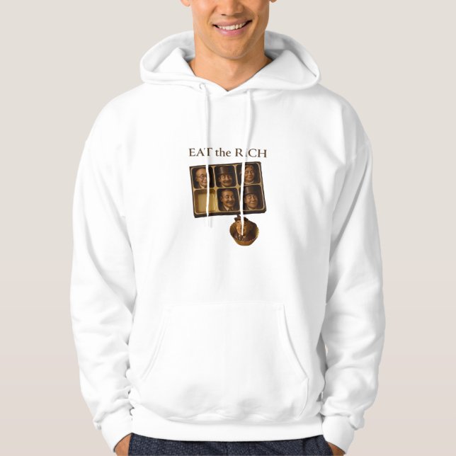 Eat The Rich Classic Hoodie (Front)